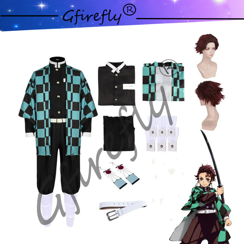 Cosplay Prop Dagger - Kamado Tanjirou kostum Cosplay, Set seragam