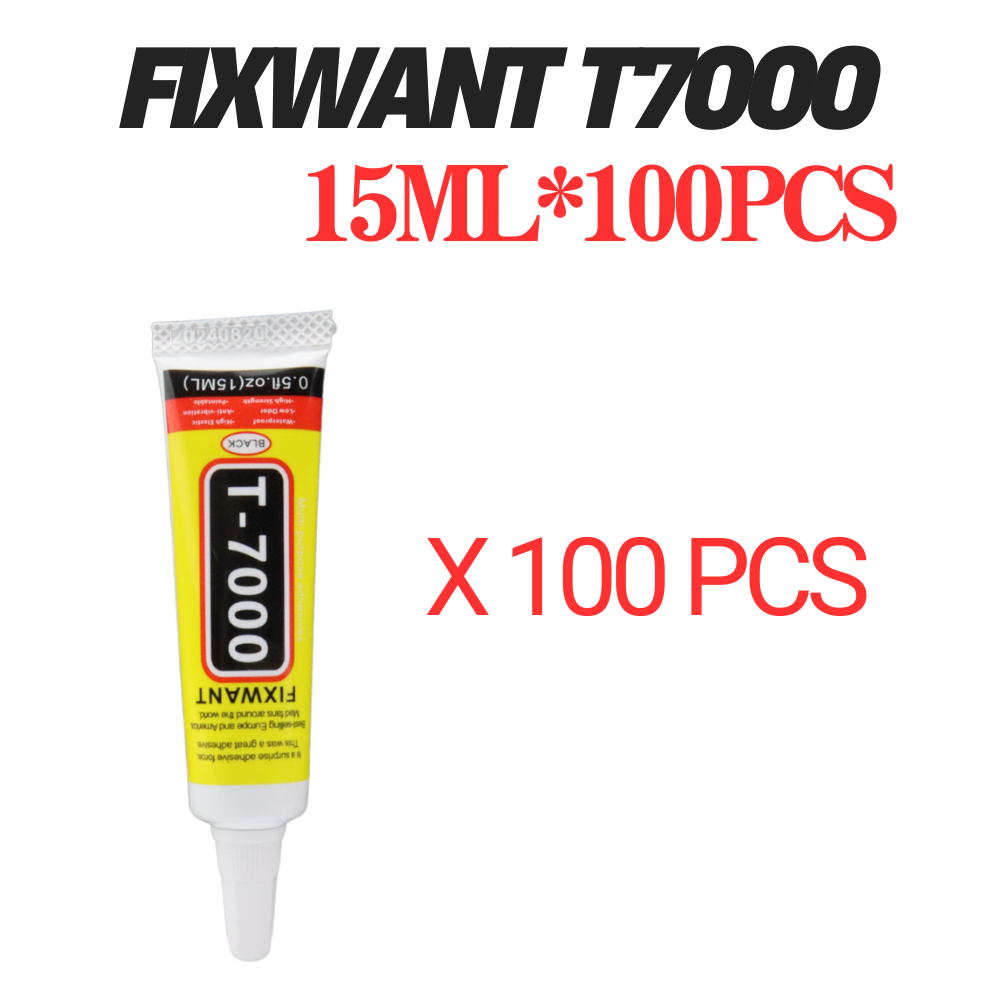 Contact Cement Glue - 100 Buah 15ML T-7000 Lem Komponen