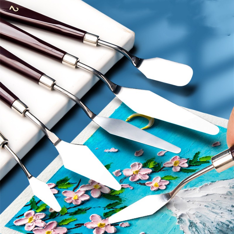 Craft Knife Set - Pisau palet lukisan minyak Set lengkap,