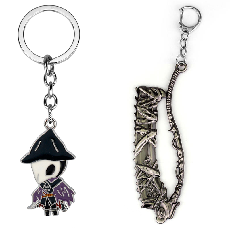 Bloodborne Cosplay Prop - Gantungan Kunci Game, gergaji Bloodborne pemburu,