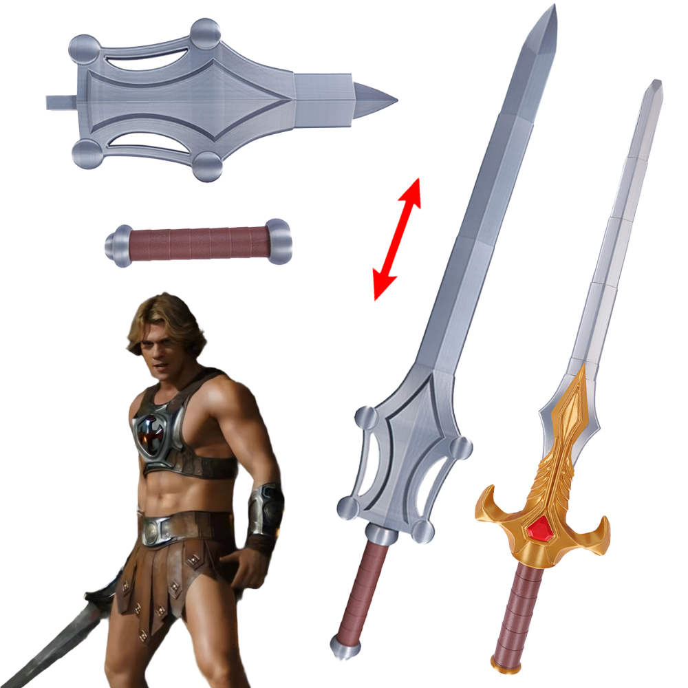 Cosplay Prop Dagger - Pedang Fantasi Teela Man 94cm, Ornamen