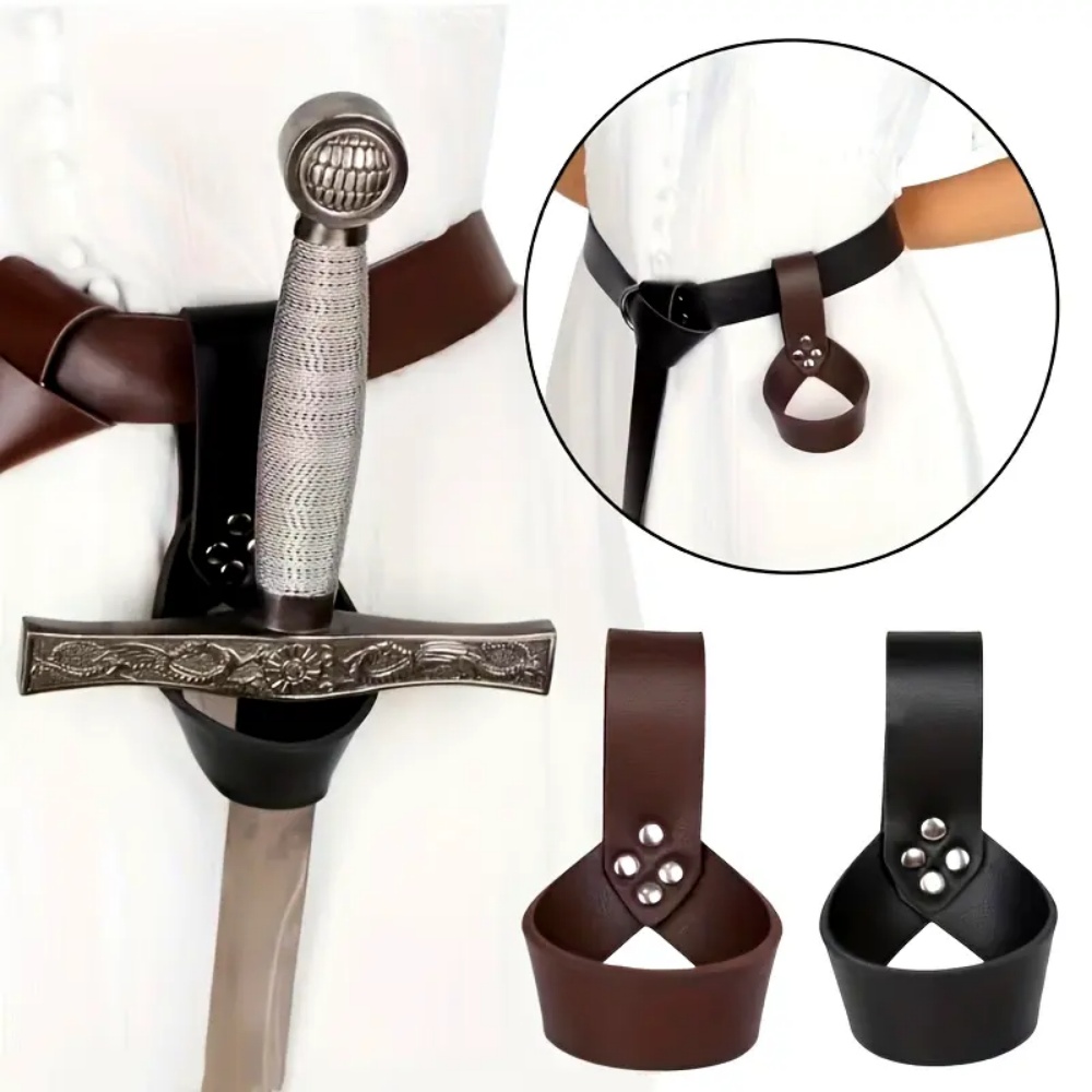 Cosplay Prop Dagger - Sarung Pedang Viking Ksatria Abad Pertengahan