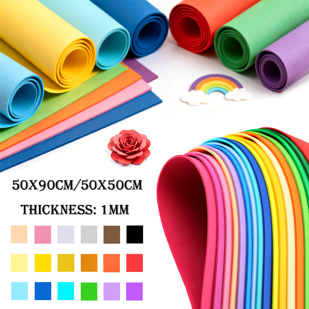 Cosplay Props Eva Foam - 1/18 Buah Lembaran Busa EVA Warna-warni