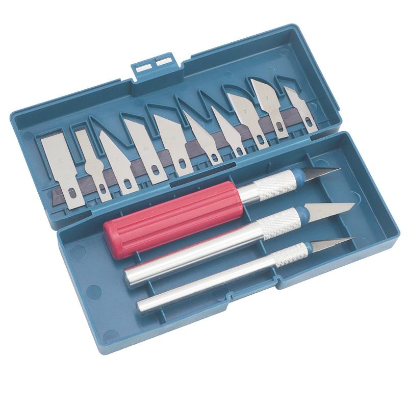 Craft Knife Set - Set Pisau Kerajinan Ukir Multifungsi 13