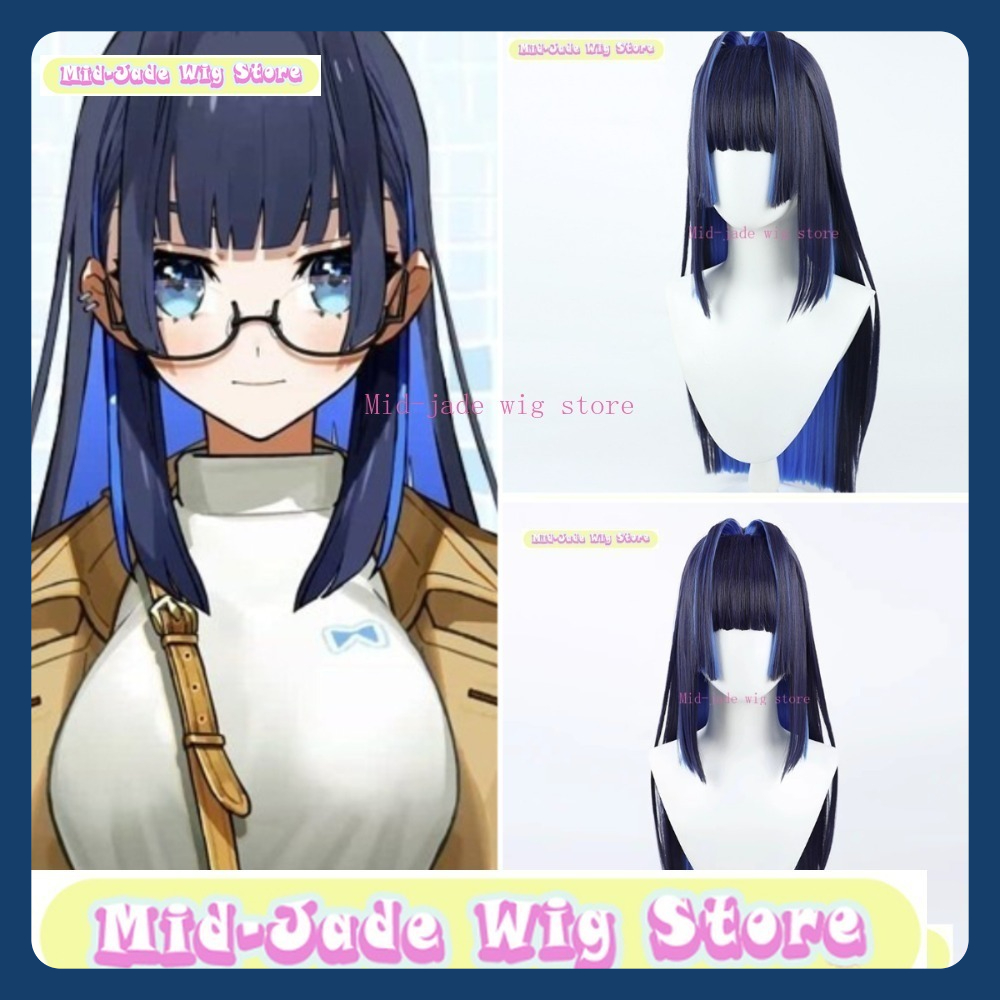 Prop En Cosplay - Toko Wig Mid-Jed Hololive EN Ouro