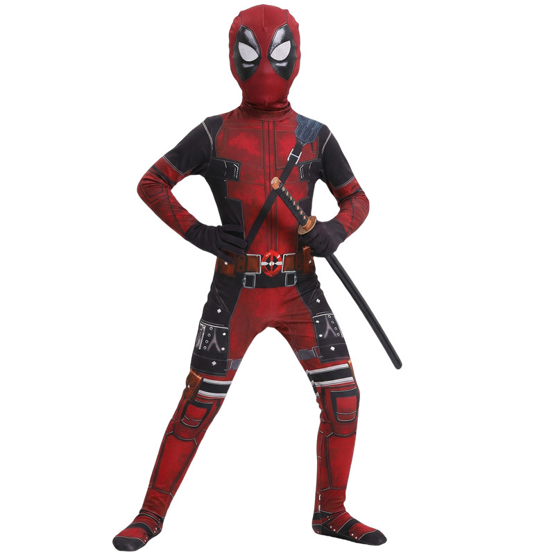 Cosplay Prop Dagger - Kostum Deadpool Anak 3-12 Tahun dengan