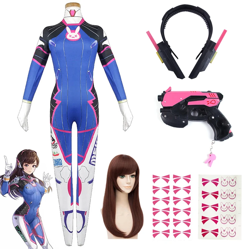 Cosplay Prop Pistol - Kostum Cosplay Game Overwatch Dva Celana