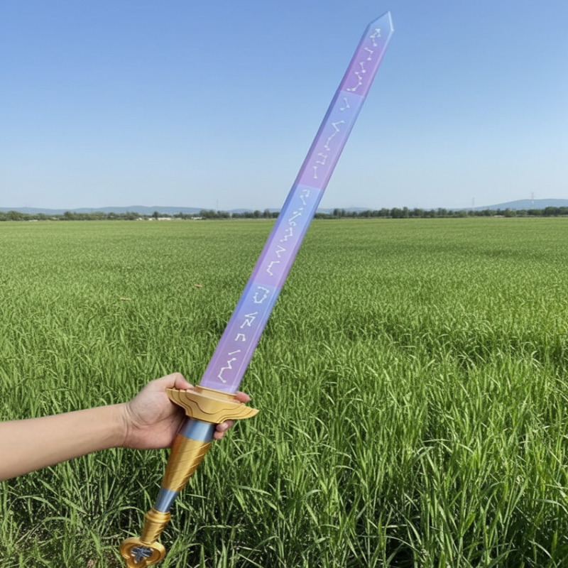 Cosplay Prop Knife - Pedang Panjang Demon Hunter untuk Cosplay