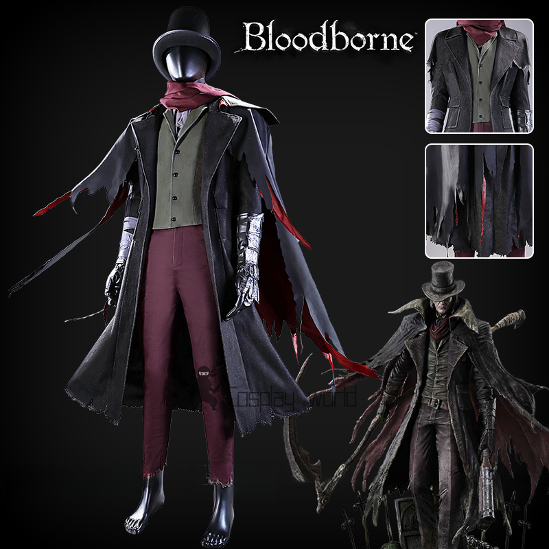 Bloodborne Cosplay Prop - Kostum Cosplay Game Bloodborne Gehrman Mantel