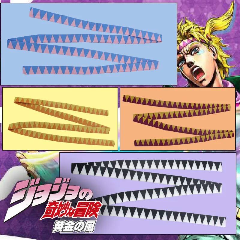 Free Cosplay Prop Patterns - Ikat Kepala Cosplay Anime JoJo's Bizarre