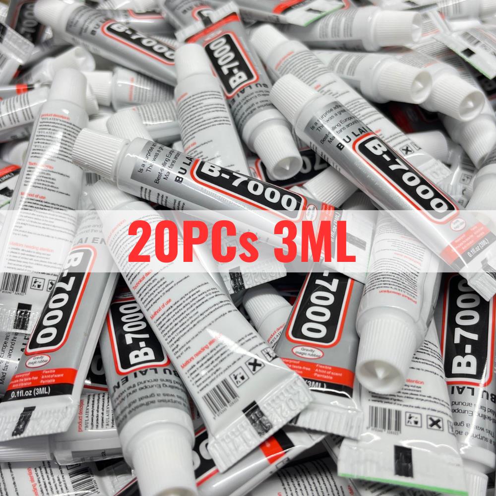1/5/10/20 Buah B7000 3ML Lem D - Contact Cement Glue ulasan dan harga