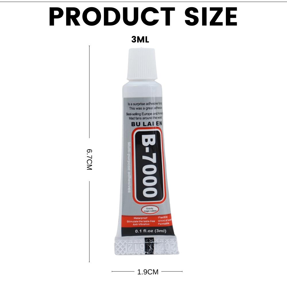 1/5/10/20 Buah B7000 3ML Lem D - Contact Cement Glue ulasan dan harga