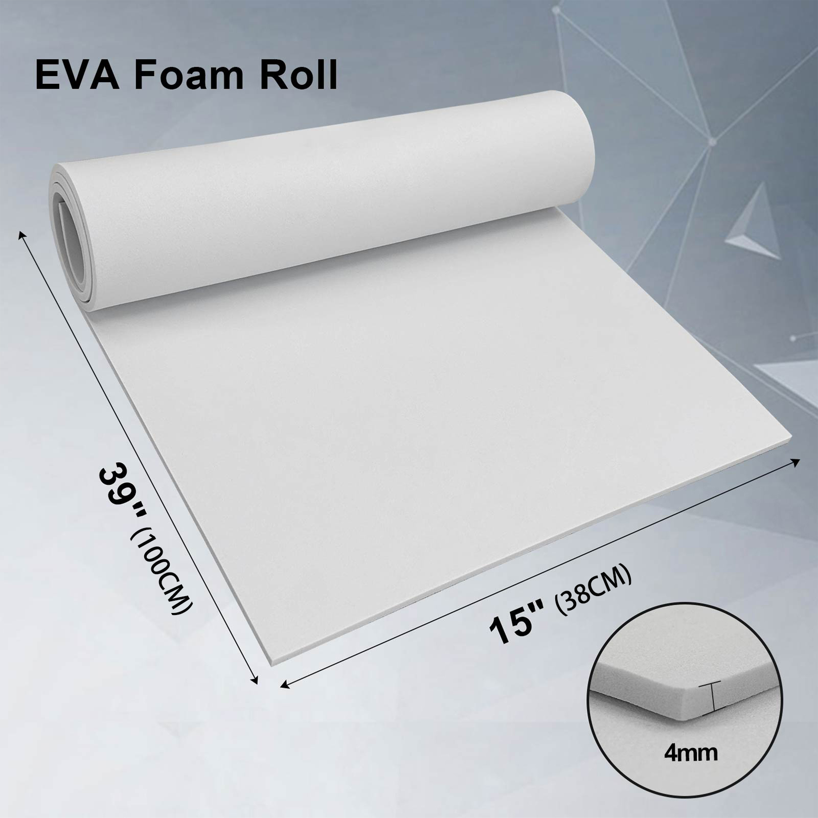 Kertas spons gulung busa EVA t - Craft Foam Roll ulasan dan harga