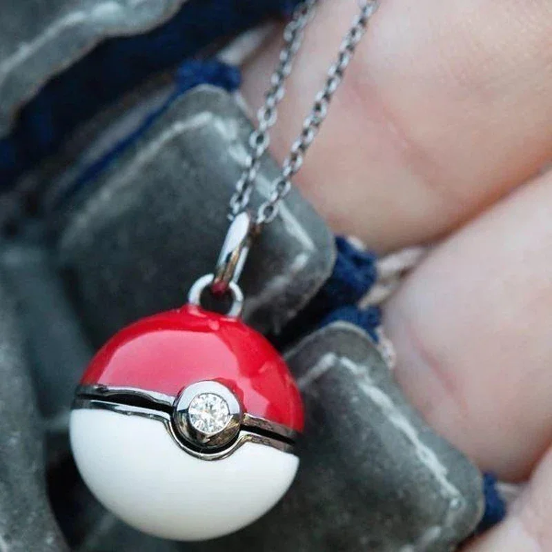Kalung Bola Poke Figur Pokemon - Pokeball Cosplay Prop ulasan dan harga