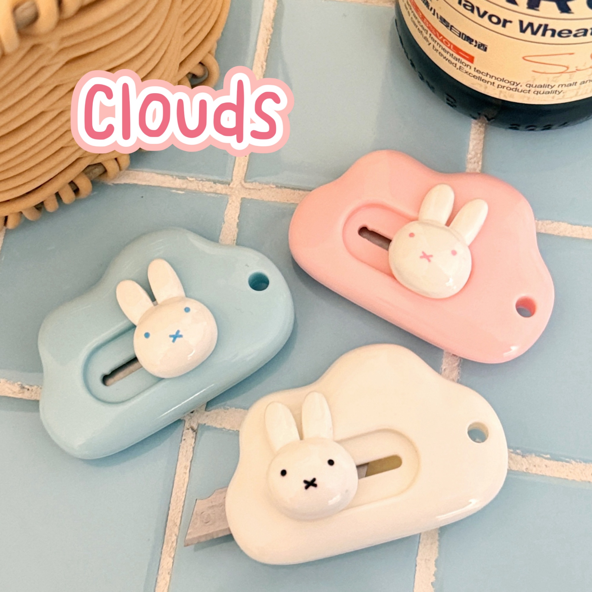 PISAU KUNCI KERTAS Miffy Lucu  - Cosplay Prop Knife ulasan dan harga