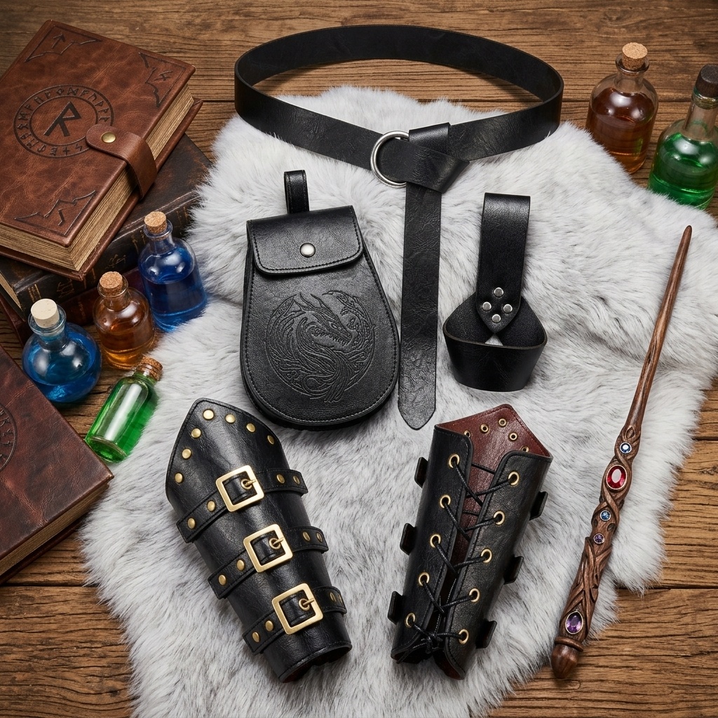 5 Buah Aksesori Kostum Renaisa - Free Cosplay Prop Patterns ulasan dan harga
