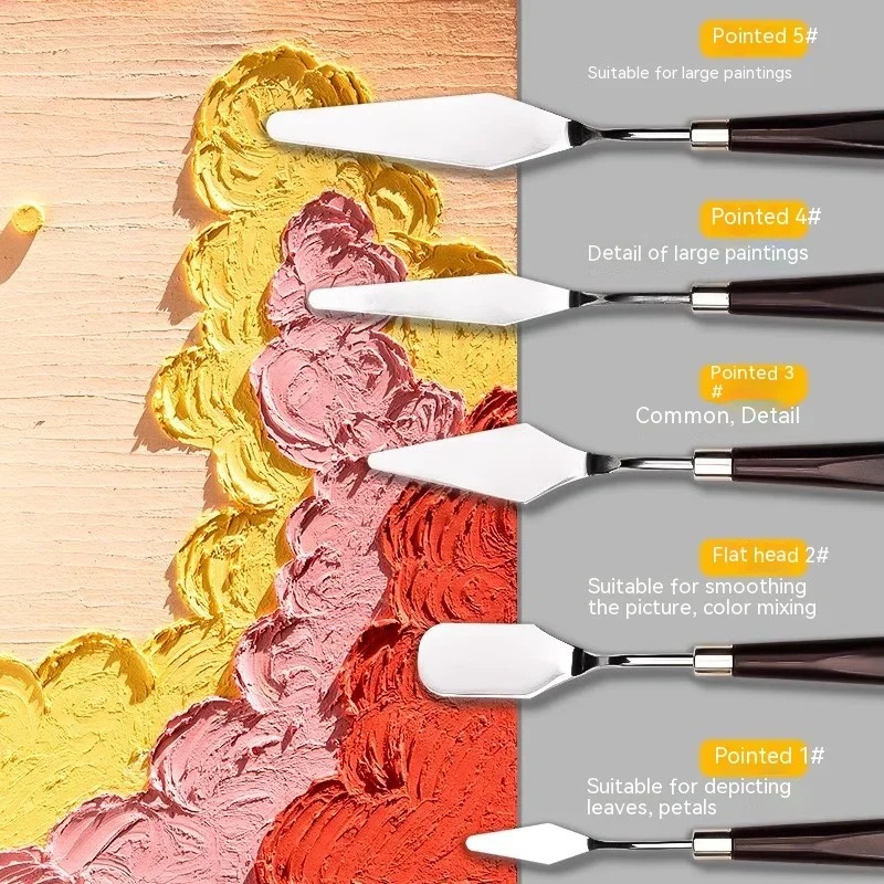 Pisau palet lukisan minyak Set - Craft Knife Set ulasan dan harga