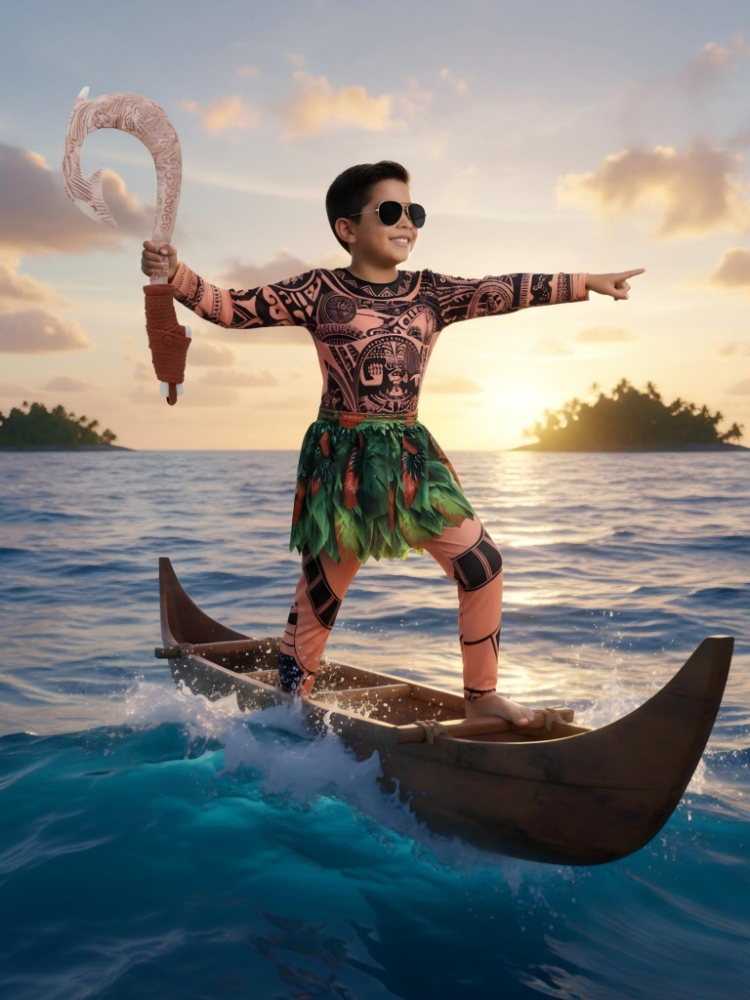 Kostum Anak Laki-laki Summer M - Free Cosplay Prop Patterns ulasan dan harga