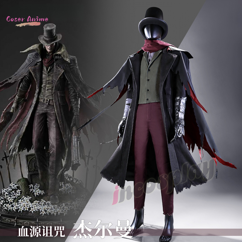 Kostum Cosplay Gehrman Seragam - Bloodborne Cosplay Prop ulasan dan harga