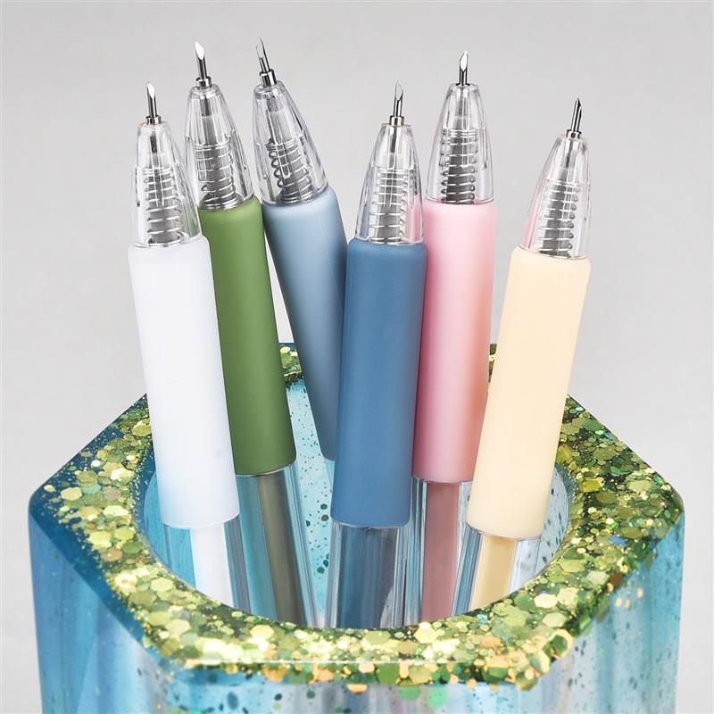 2 + 6 Buah Set Isi Ulang Pena  - Craft Knife Set ulasan dan harga