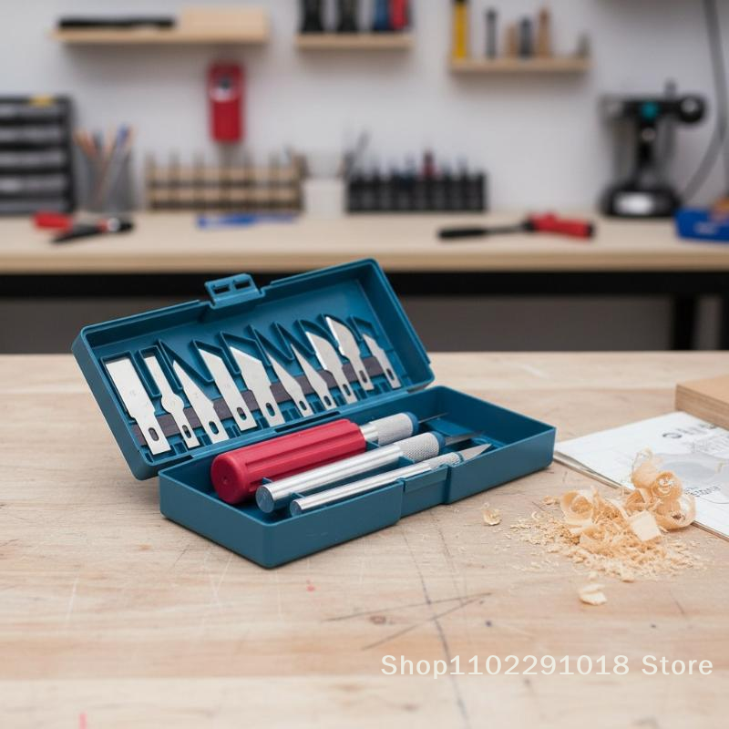 Set Pisau Multi-Alat 13-Piece  - Craft Knife Set ulasan dan harga