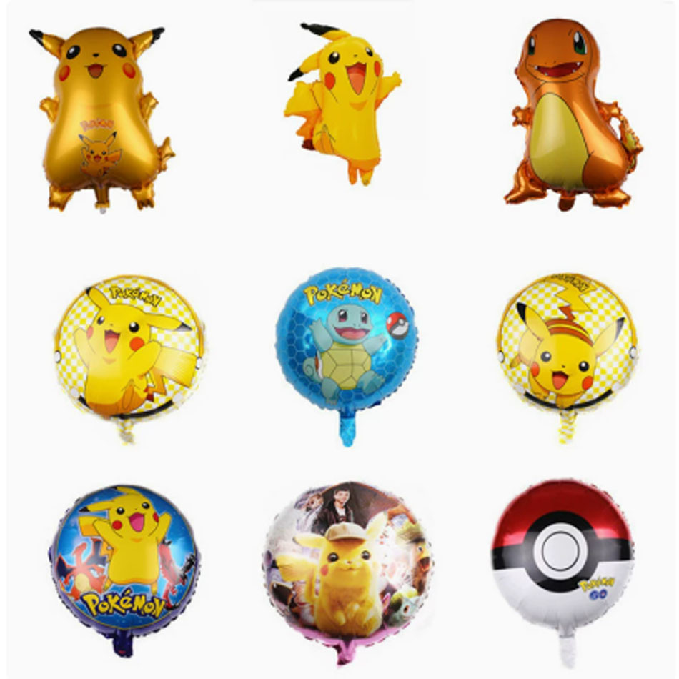 2026 6Pcs Set Balon Ulang Tahu - Pokeball Cosplay Prop ulasan dan harga