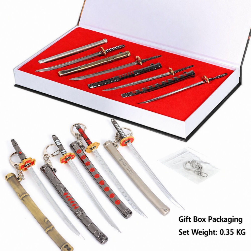 Set Kotak Gantungan Kunci Peda - Cosplay Prop Dagger ulasan dan harga