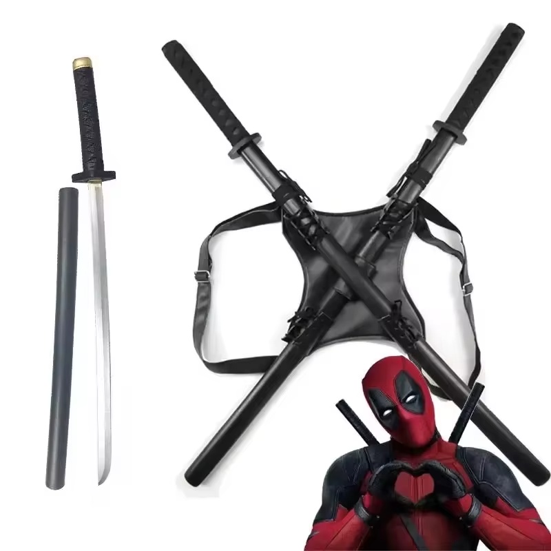 Pedang Katana Deadpool PU Anim - Cosplay Prop Knife ulasan dan harga