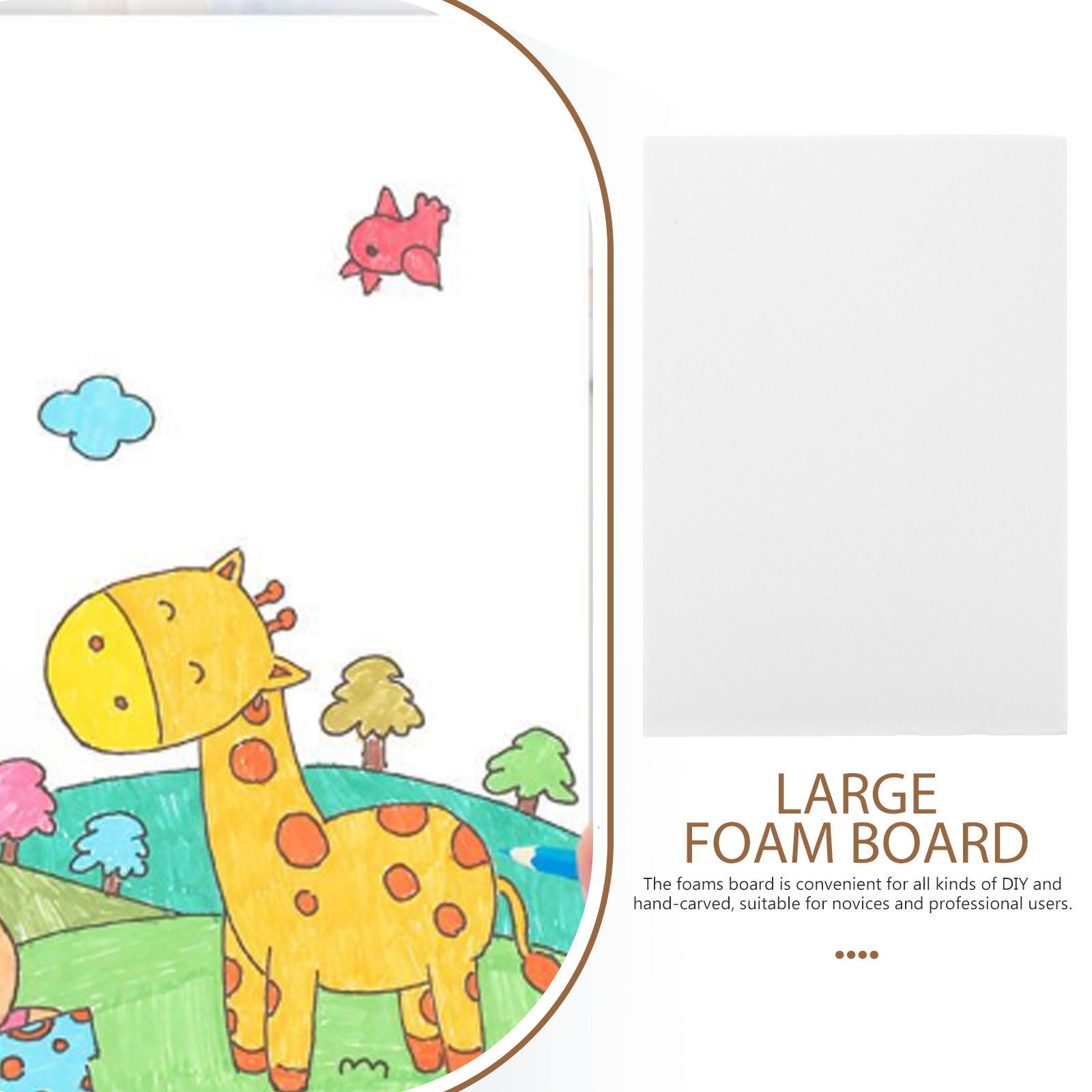 10 Buah Lembaran Papan Busa Ko - Cosplay Prop Foam Board ulasan dan harga