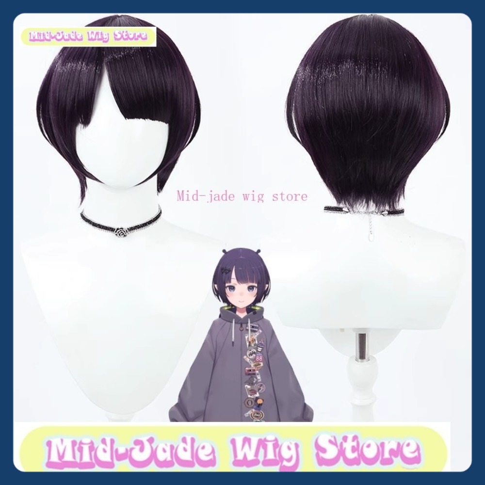 Toko Wig Mid-Jade Hololive EN  - Prop En Cosplay ulasan dan harga