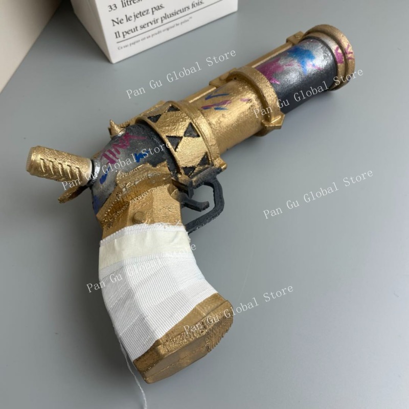 28Cm/11,02in Jinx Pistol Dises - Cosplay Prop Pistol ulasan dan harga