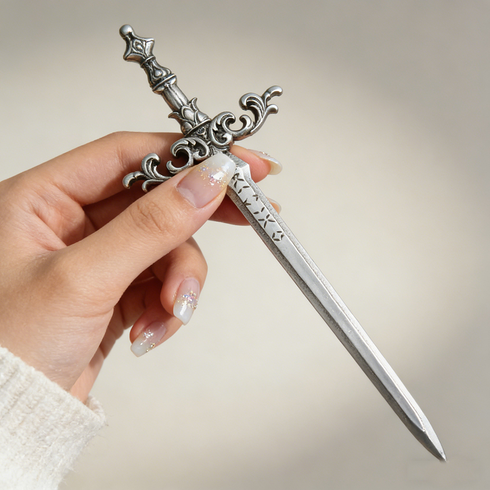 1 buah Tongkat Rambut Berbentu - Cosplay Prop Dagger ulasan dan harga