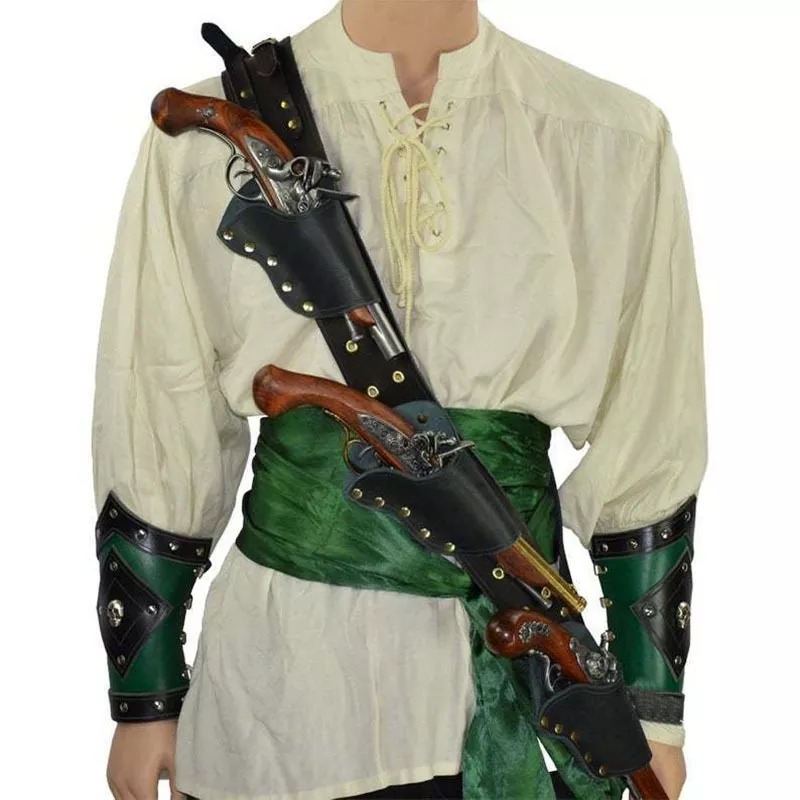 Aksesori Kostum Cosplay Kapten - Cosplay Prop Pistol ulasan dan harga