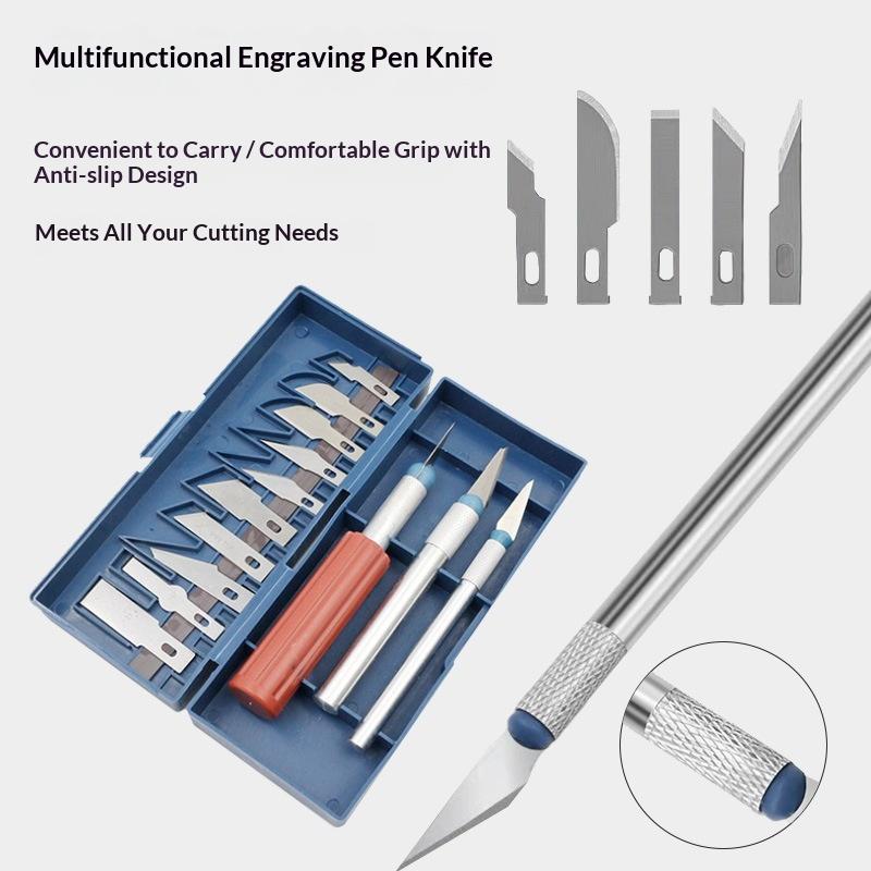 Set Pisau Kerajinan Ukir Multi - Craft Knife Set ulasan dan harga