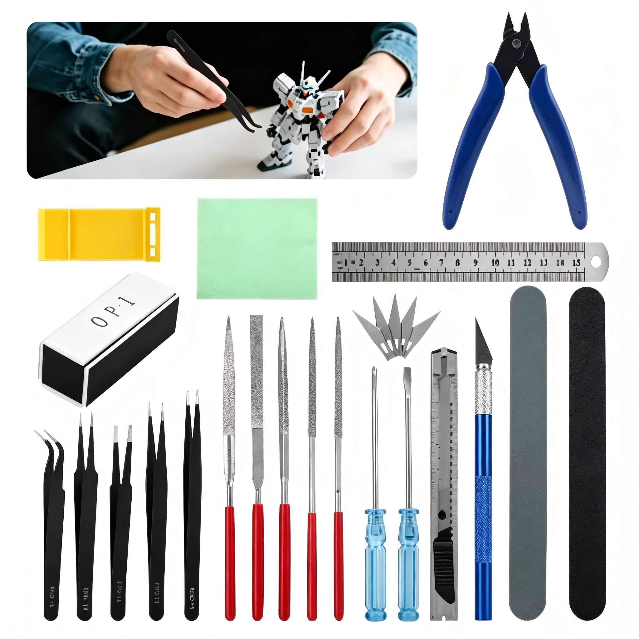 26 Buah Kit Alat Bangun Model  - Craft Knife Set ulasan dan harga