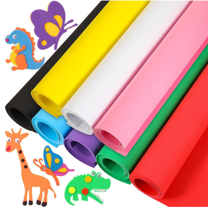 1 buah busa Eva warna-warni le - Craft Foam Roll ulasan dan harga