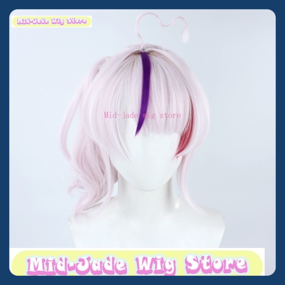 Wig Mid-Jade NIJISANJI EN Mari - Prop En Cosplay ulasan dan harga