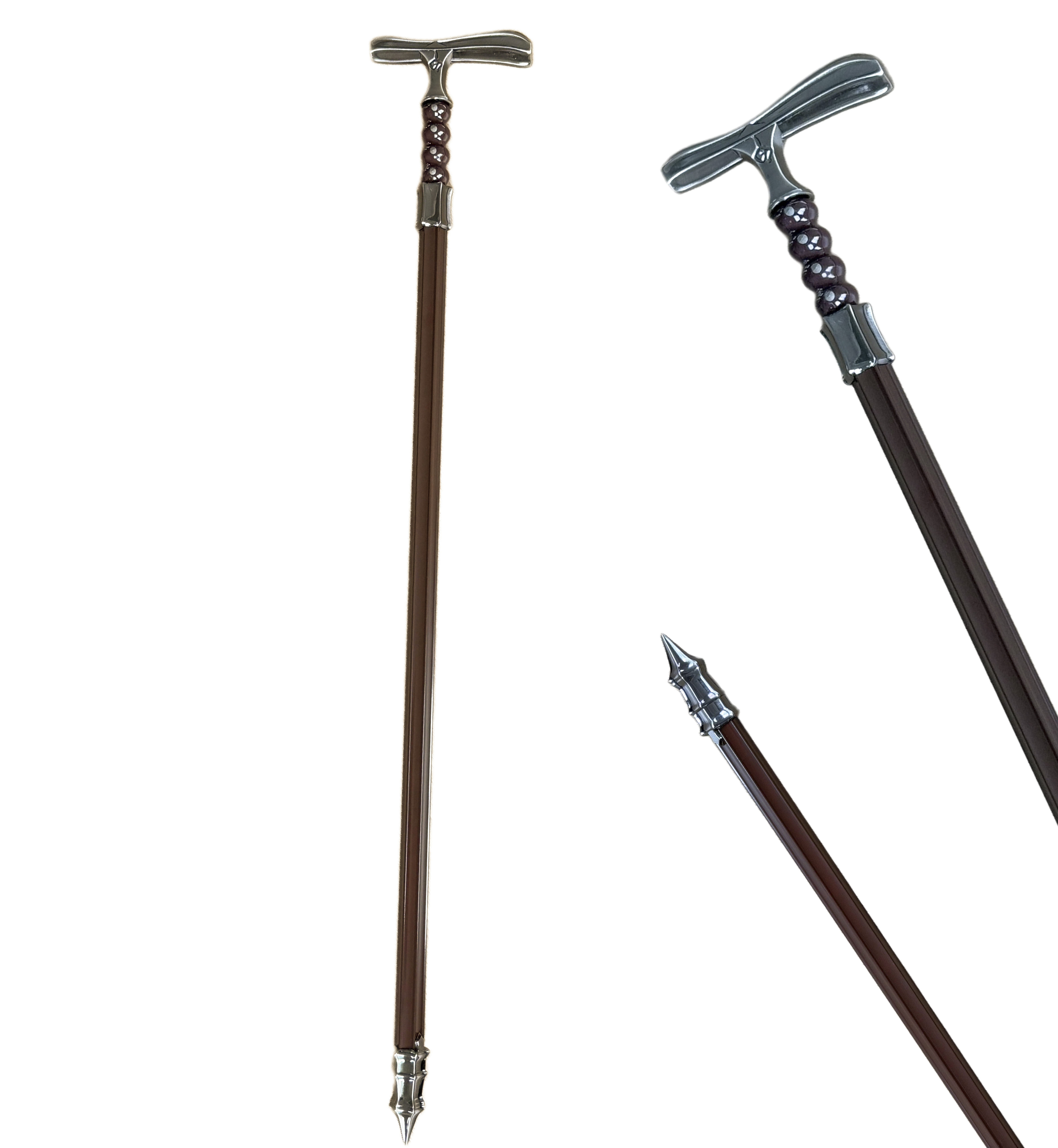 Tongkat Spiral Bloodborne Hunt - Bloodborne Cosplay Prop ulasan dan harga