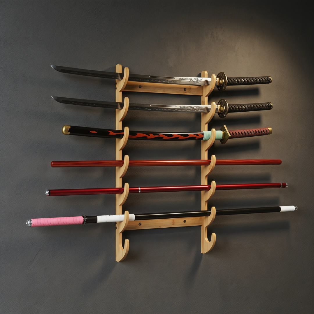 Rak Penyimpanan Pedang Dinding - Cosplay Prop Dagger ulasan dan harga