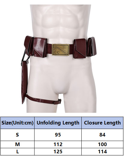 Boba Cosplay Fetter Belt Sarun - Free Cosplay Prop Patterns ulasan dan harga