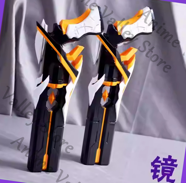 Anime Honkai Impact 3 Siegfrie - Cosplay Prop Pistol ulasan dan harga