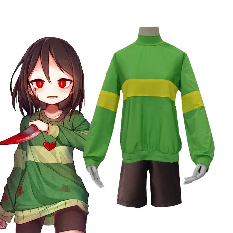 Kostum CyGame Undertale Frisk  - Cosplay Prop Knife ulasan dan harga