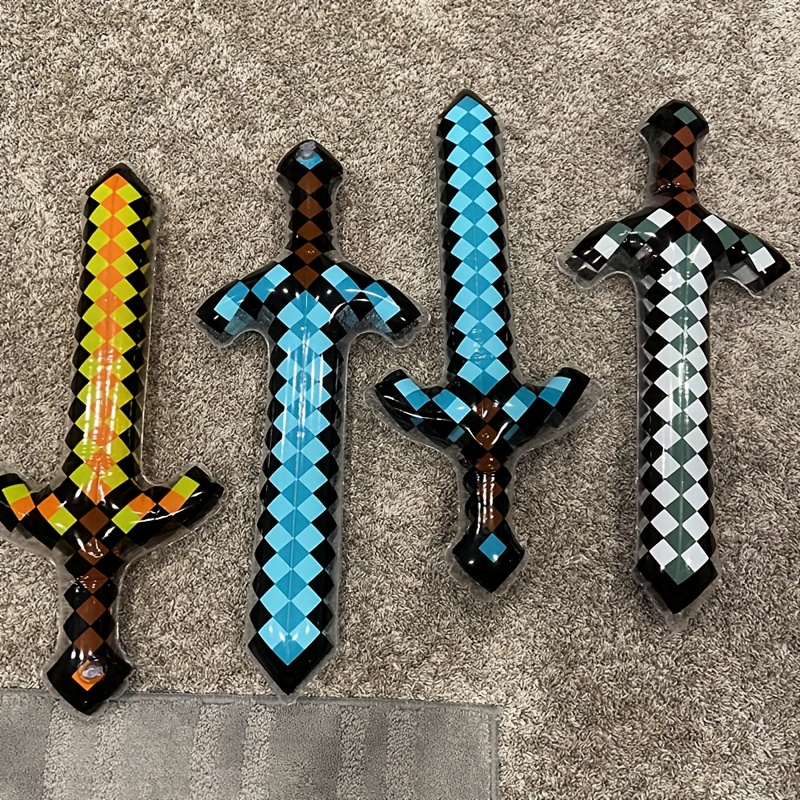 3 Buah Mainan Pedang Tiup Gaya - Cosplay Prop Dagger ulasan dan harga