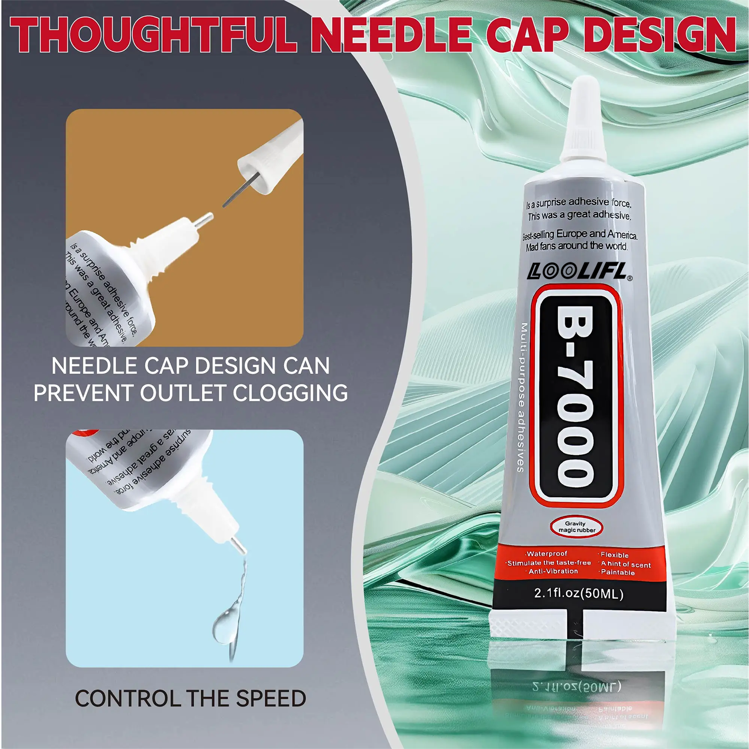Perekat Industri B7000, Jenis  - Contact Cement Glue ulasan dan harga