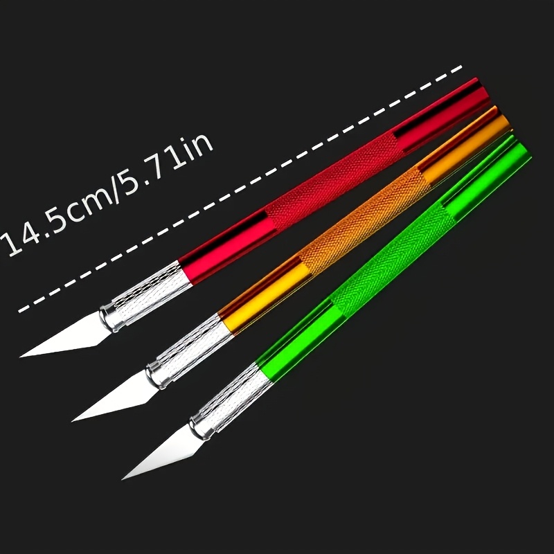 13pcs Set Pisau Ukir dari Alum - Craft Knife Set ulasan dan harga