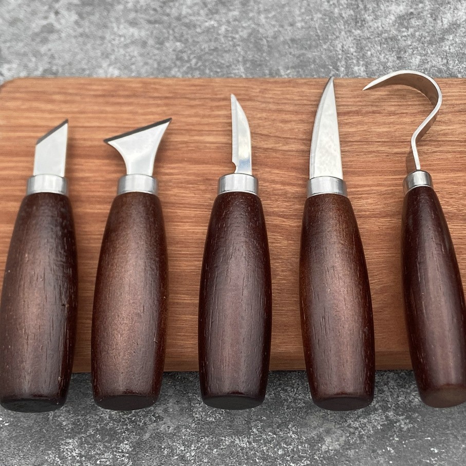 Set Alat Ukir Kayu 5 Buah Pisa - Craft Knife Set ulasan dan harga