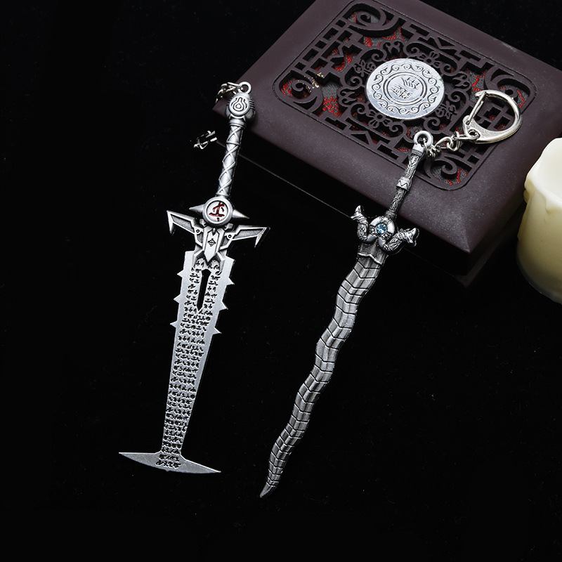 Gantungan Kunci Pisau Wadah Ab - Cosplay Prop Dagger ulasan dan harga