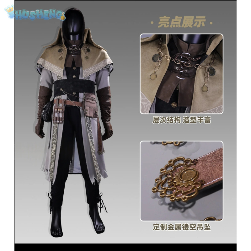 Kostum Cosplay Game Bloodborne - Bloodborne Cosplay Prop ulasan dan harga