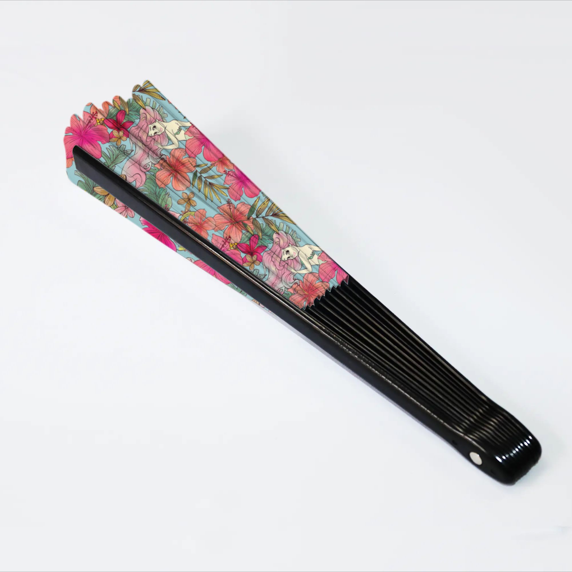 Kipas Lipat Poliester Motif Pu - Free Cosplay Prop Patterns ulasan dan harga