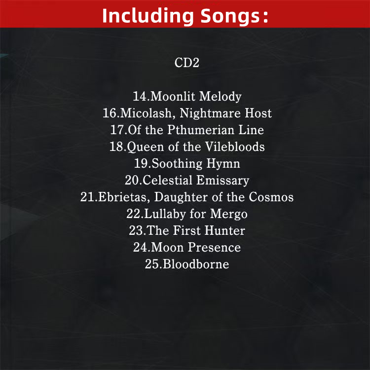 CD Musik Game Bloodborne Yuka  - Bloodborne Cosplay Prop ulasan dan harga